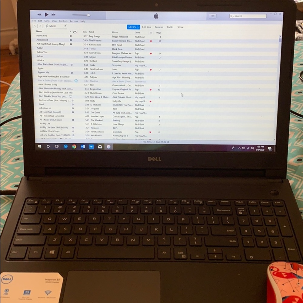 Dell Windows 10 Black Laptop